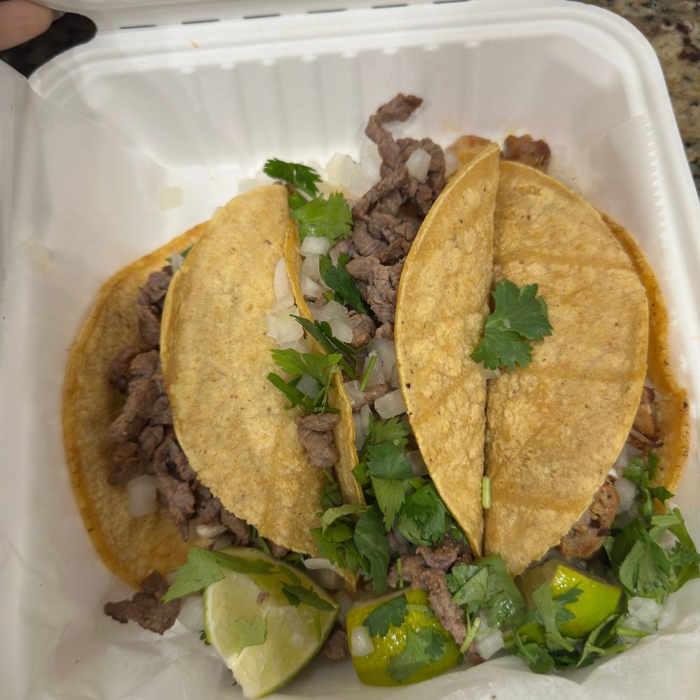 Cilantro Tacos - 3 tacos - steak and chicken street style - Tacos Near Me - Newberry, Florida Cilantro Tacos - 3 tacos - steak and chicken street style - Tacos Near Me - Newberry, Florida