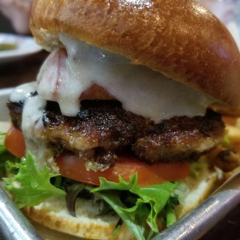 1608 Crafthouse - Close up of 1608 Burger - Gastropubs Near Me - Virginia Beach, Virginia