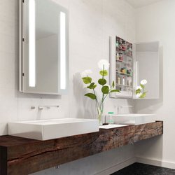 Tanner Glass & Hardware - Electric lighted mirrors