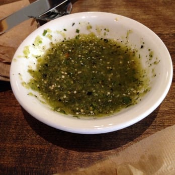 Cha Cha's Latin Kitchen - Green salsa. - Bars Near Me - Brea, California