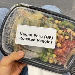 Vegan peruvian bowl