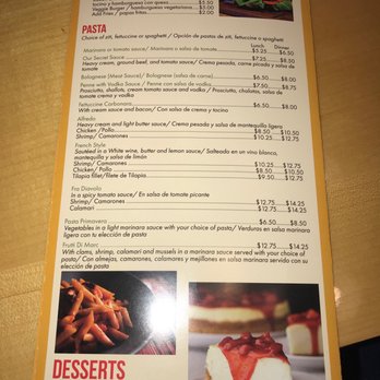 Garibaldi Mexican Restaurant - Menu - Mexican Near Me - Leominster, Massachusetts