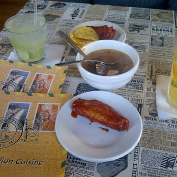 Yemanja Brasil - Happy hour apps- chicken wing, soup and nachos - Brazilian Near Me - Saint Louis, Missouri