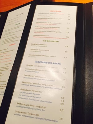 Menu photo 1 Luna Y Sol Bad Homburg, HE