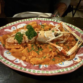 Cesarina - Paccheri Vodka & Scampi - Italian Near Me - San Diego, California Cesarina - Paccheri Vodka & Scampi - Italian Near Me - San Diego, California