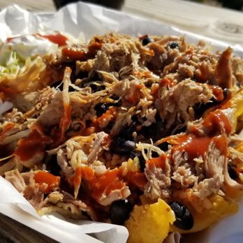 Solera Brewery - Pulled pork bowl. Basically nachos. So good! - Breweries Near Me - Mount Hood Parkdale, Oregon Solera Brewery - Pulled pork bowl. Basically nachos. So good! - Breweries Near Me - Mount Hood Parkdale, Oregon