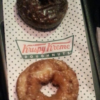 Krispy Kreme - Glazed Chocolate Cake and Sour Cream Cake - Donuts Near Me - Chula Vista, California