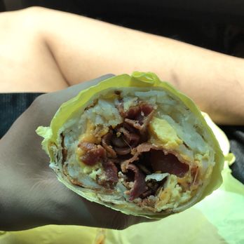 Lucky Boy - Bacon famous breakfast burritos - Burgers Near Me - Pasadena, California