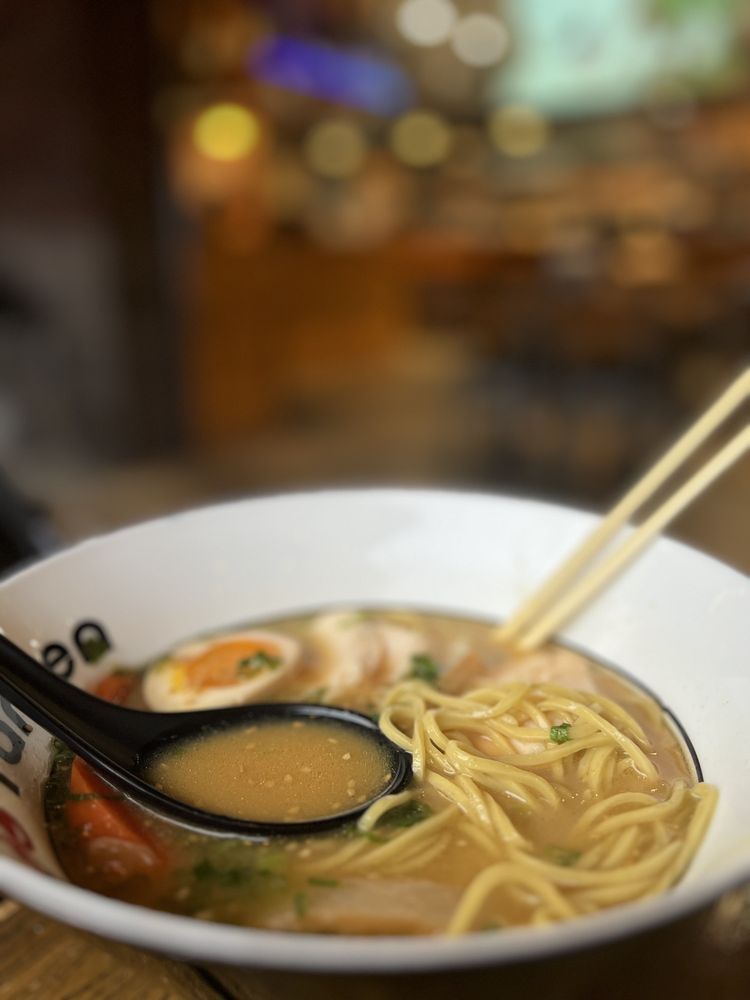 Food from Kamado Ramen