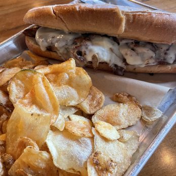 The Creamery - Italian Roast Pork Sandwich (needed a side of au jus and long hots) - Restaurants Near Me - Kennett Square, Pennsylvania The Creamery - Italian Roast Pork Sandwich (needed a side of au jus and long hots) - Restaurants Near Me - Kennett Square, Pennsylvania