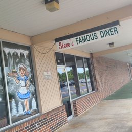 Exterior outside entrance of Steve's Famous Diner - Daytona Beach, Florida Exterior outside entrance of Steve's Famous Diner - Daytona Beach, Florida