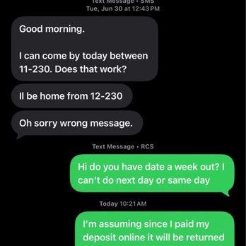 Russell Property Management - Text thread - Property Management Near Me Russell Property Management - Text thread - Property Management Near Me