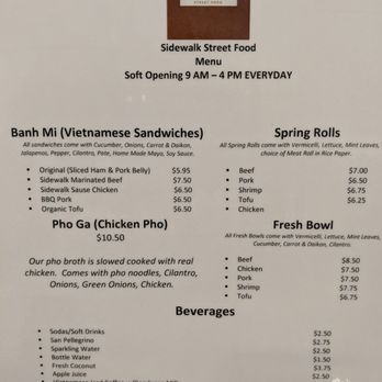 Sidewalk Street Food - Vietnamese Near Me - Berkeley, California