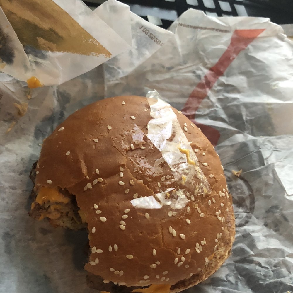 Burger King - Plastic found inside hamburger - Fast Food Near Me - Corsicana, Texas Burger King - Plastic found inside hamburger - Fast Food Near Me - Corsicana, Texas
