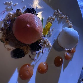 Sunset Monalisa - Peach dessert was delicious - Mediterranean Near Me - Cabo San Lucas, BCS Sunset Monalisa - Peach dessert was delicious - Mediterranean Near Me - Cabo San Lucas, BCS