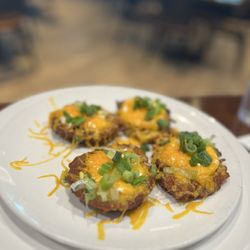 Chompie's Restaurant, Deli, and Bakery - Loaded Latke