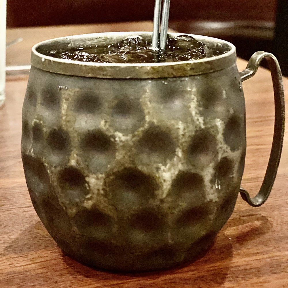 Dunston's Steak House - Southern Mule cocktail - Steakhouses Near Me - Dallas, Texas Dunston's Steak House - Southern Mule cocktail - Steakhouses Near Me - Dallas, Texas