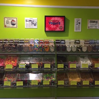 Yoloberry Yogurt - The wall of chocolate and candies - Ice Cream & Frozen Yogurt Near Me - Davis, California Yoloberry Yogurt - The wall of chocolate and candies - Ice Cream & Frozen Yogurt Near Me - Davis, California