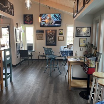The Strandwich - Inside seating with beautiful art - Sandwiches Near Me - Oxnard, California