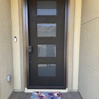 Olson Iron - The beauty of a custom Olson security screen door - Fences & Gates Near Me - Las Vegas, Nevada Olson Iron - The beauty of a custom Olson security screen door - Fences & Gates Near Me - Las Vegas, Nevada