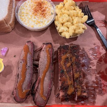 Terry Black's Barbecue - Mac and cheese, cream corn, rib brisket, - Barbeque Near Me - Austin, Texas Terry Black's Barbecue - Mac and cheese, cream corn, rib brisket, - Barbeque Near Me - Austin, Texas