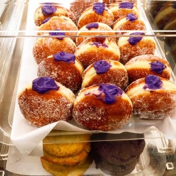 Jack Eats - Display Of Ube Donuts - Bakeries Near Me Jack Eats - Display Of Ube Donuts - Bakeries Near Me