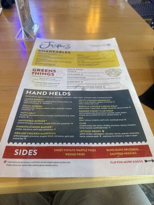 Menu photo 1 Jasper's Nashville, TN Menu photo 1 Jasper's Nashville, TN