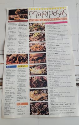Menu photo 2 Mariposas Restaurant & Cantina Covina, CA