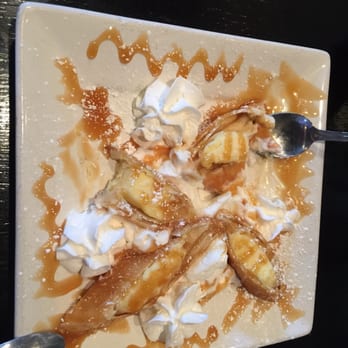 Mike's Grillhouse - Fried cheesecake with Carmel sauce - American Near Me - Modesto, California