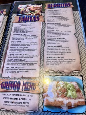 Menu photo 3 Del Sol Mexican Restaurant Dillon, SC Menu photo 3 Del Sol Mexican Restaurant Dillon, SC