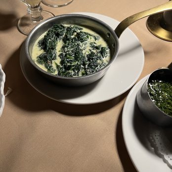 The Consulate - Midtown - Creamed spinach and chimichurri sauce - French Near Me - New York, New York