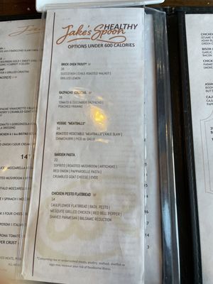 Menu photo 3 Jake's Spoon Wickenburg, AZ
