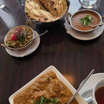 Rasika - Chicken tikka masala, lentils, mushrooms and peas, snapper, everything was perfect - Indian Near Me - Washington, DC, District of Columbia