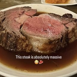 20 oz King Cut Prime Rib (AFTER 2PM) "20oz, this thing was absolutely massive."