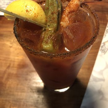 The Half Shell - The Half Shell Blood Mary.. award winning since 2013! - Seafood Near Me - Saint Simons Island, Georgia The Half Shell - The Half Shell Blood Mary.. award winning since 2013! - Seafood Near Me - Saint Simons Island, Georgia
