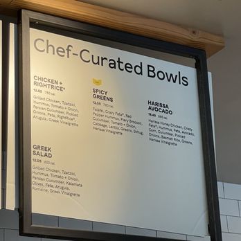 CAVA - Menu - Mediterranean Near Me - Irvine, California