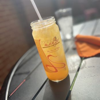 Mango Mangeaux - Mango iced tea/lemonade - New American Near Me - Hampton, Virginia Mango Mangeaux - Mango iced tea/lemonade - New American Near Me - Hampton, Virginia