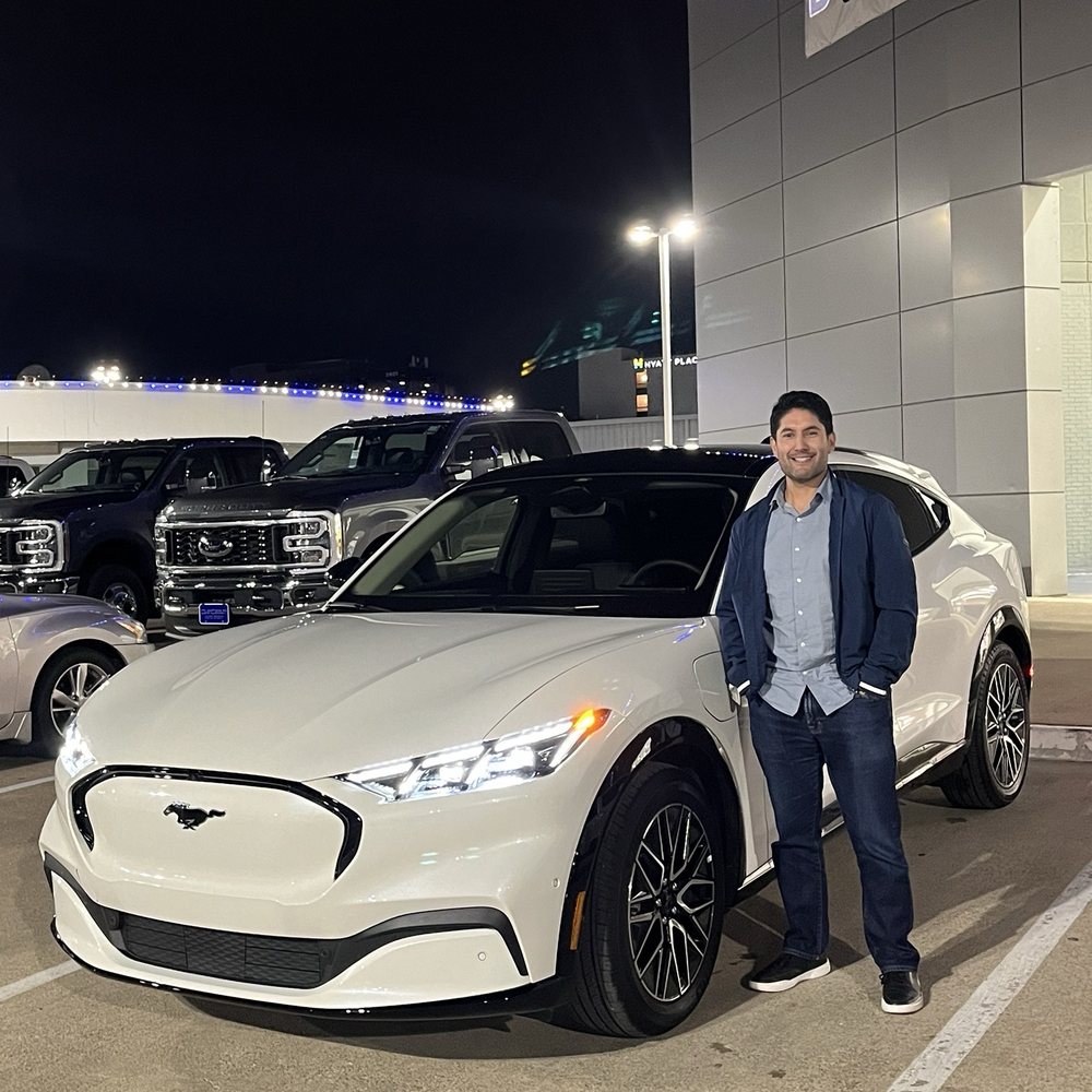 Clay Cooley Ford - Me and my new Mach-E - Car Dealers Near Me - Arlington, Texas Clay Cooley Ford - Me and my new Mach-E - Car Dealers Near Me - Arlington, Texas