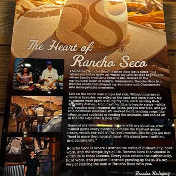 Rancho Seco Steakhouse - About - Steakhouses Near Me - Mount Pleasant, Texas