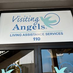 Visiting Angels Senior Home Care - Entrance in the back alleyway