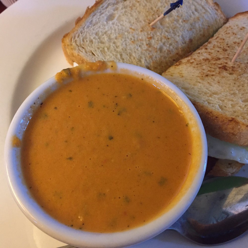 Hi Spot Cafe - tomato basil soup. decent. sammy sue sandwich. good. their version of the BLT with fried egg and provolone cheese. - New American Near Me - Seattle, Washington Hi Spot Cafe - tomato basil soup. decent. sammy sue sandwich. good. their version of the BLT with fried egg and provolone cheese. - New American Near Me - Seattle, Washington