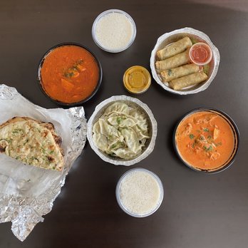 Namaste - Momo Basmati Rice Garlic Naan Bread Chicken Vegetable Spring Roll - Indian Near Me - Alexandria, Virginia Namaste - Momo Basmati Rice Garlic Naan Bread Chicken Vegetable Spring Roll - Indian Near Me - Alexandria, Virginia