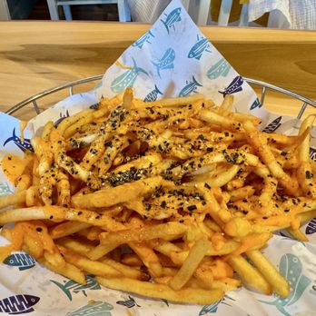 Coconuts Fish Cafe - Volcano fries - Seafood Near Me - Kihei, Hawaii Coconuts Fish Cafe - Volcano fries - Seafood Near Me - Kihei, Hawaii