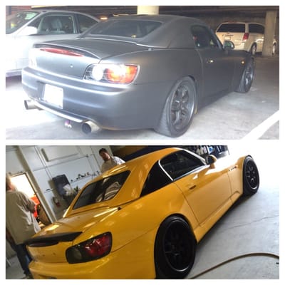 Photo of Falcon Collision Repair - Concord, CA, US. Before (top) and After (bottom)