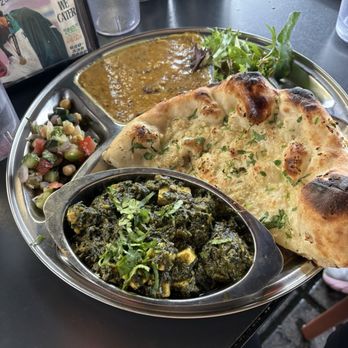 Zareen's - Palak Methi Aloo Thali - Indian Near Me - Palo Alto, California Zareen's - Palak Methi Aloo Thali - Indian Near Me - Palo Alto, California