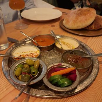 Dalida - Breaking bread appetizer - Mediterranean Near Me - San Francisco, California Dalida - Breaking bread appetizer - Mediterranean Near Me - San Francisco, California