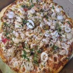 La Forcaccia - Pizza de marisco delisosa vengan a probarla los esperamos