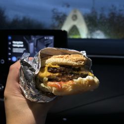 Frugals - 1/2 Lb. Double Cheese Burger