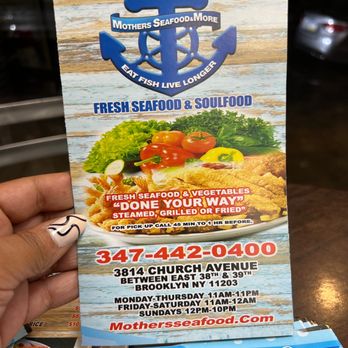 Mother’s Seafood & More - Seafood Near Me - Brooklyn, New York