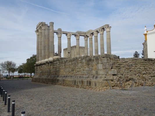 Roman Temple of Évora by null